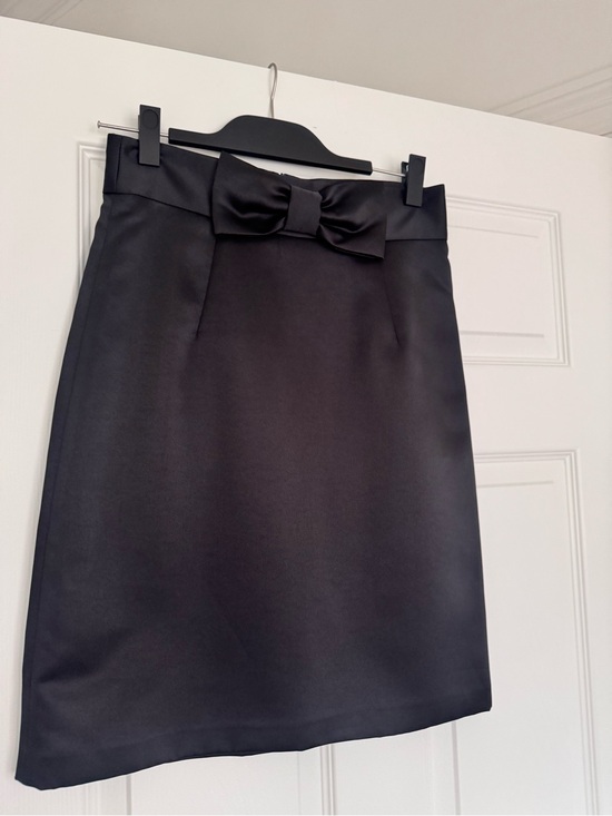 Milly Dresses & Skirts - Milly Bow Waist Satin Pencil Skirt - NWT